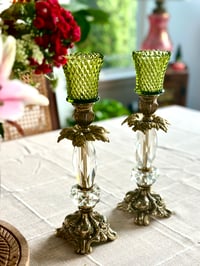 Image 1 of Hollywood Regency Vintage candlestand