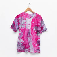 Image 4 of Fuschia Cracked Agate Tee - large