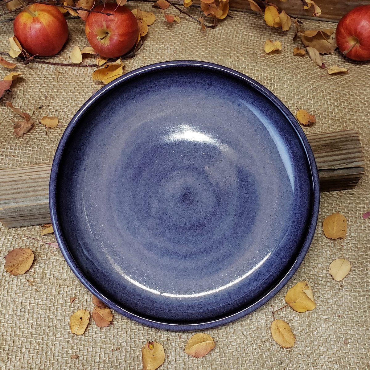 Image of Just the right size plate, Huckleberry (Purple) #1 11/2024