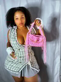 Image 2 of Seal Confetti Pink Purse