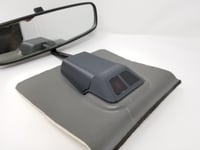 Image 10 of Honda CRX / EF Civic SI Seatbelt Warning Base / Rear View Mirror Cover Trim (Full Version)