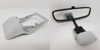 Image 3 of Honda CRX / EF Civic SI Seatbelt Warning Base / Rear View Mirror Cover Trim (Blanking Version)