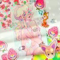 Image 2 of summer peach print