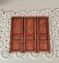 Image 3 of Mini Wood Dressing Screen