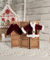 Image 5 of Mini Wood Dressing Screen