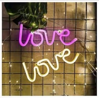 Image 1 of LOVEGlowz Heart LED Neon Light