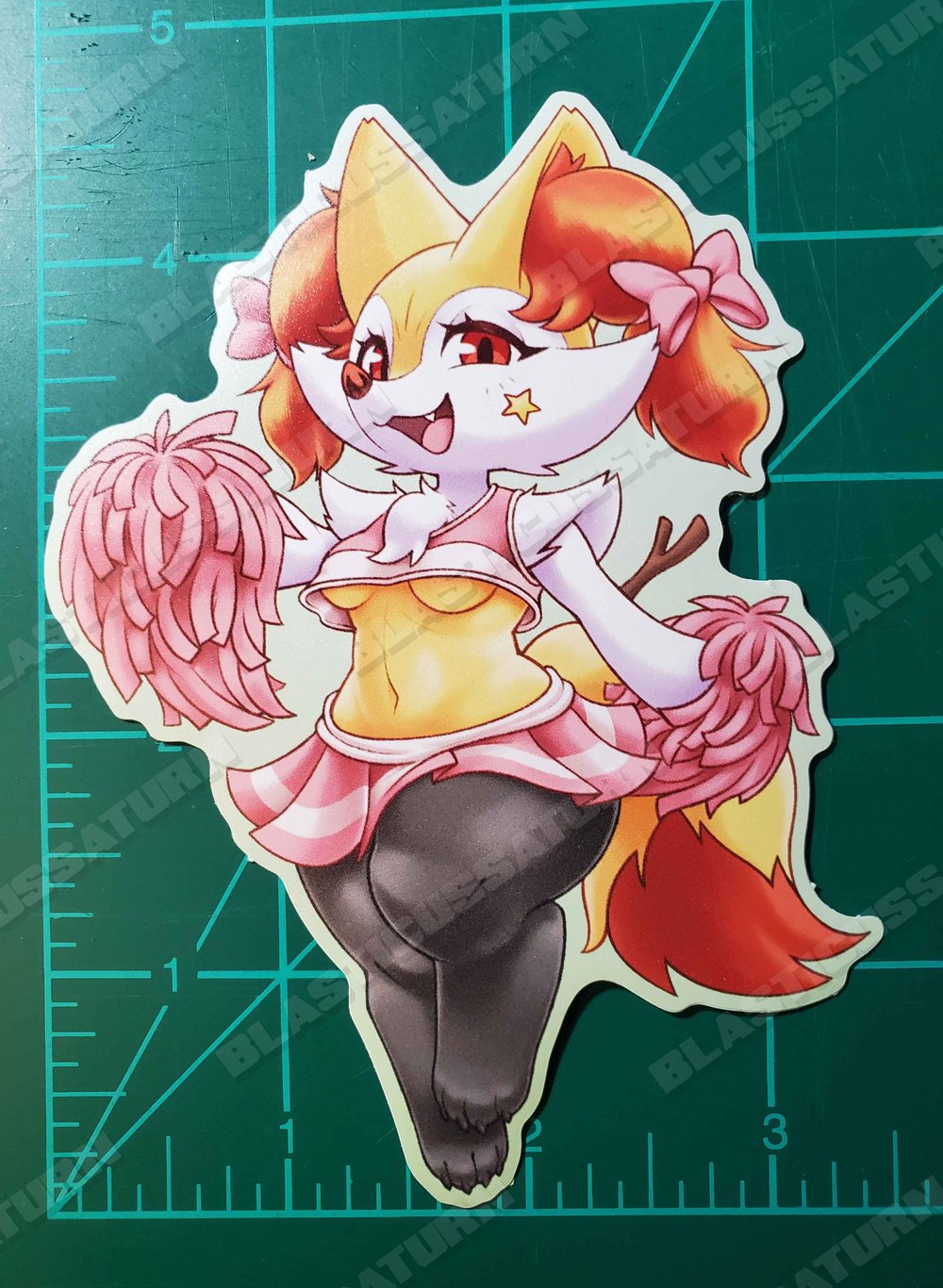 Cheerleader Phox - Vinyl Sticker