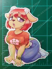 Image 2 of Jammin' Lamm - Vinyl Sticker