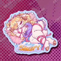 Image 1 of Feeling Sheepy - Vinyl Sticker