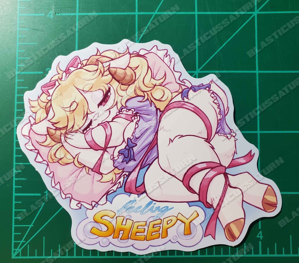 Feeling Sheepy - Vinyl Sticker