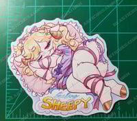 Image 2 of Feeling Sheepy - Vinyl Sticker