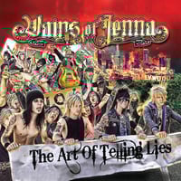 Image 2 of Vains Of Jenna (signed by Lizzy DeVine) "The Art Of Telling Lies" CD (2009) 