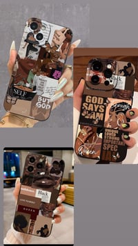 Image 1 of Affirmation Collage Phone Cases