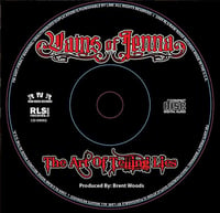 Image 8 of Vains Of Jenna (signed by Lizzy DeVine) "The Art Of Telling Lies" CD (2009) 