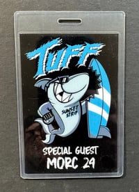 Image 2 of Tuff "Monsters of Rock" Special Guest collectible Laminate 2024 w/ Lanyard 