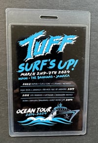 Image 3 of Tuff "Monsters of Rock" Special Guest collectible Laminate 2024 w/ Lanyard 