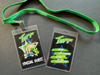 Image 1 of Tuff collectible tour laminate and lanyard from "Brazil" 2024 tour 