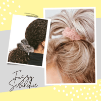 Image 2 of Fuzzy Faux Fur Scrunchie