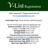 V-List Registration - (For SD Print Issue) -Use Drop Down Menu to see All Ads.)