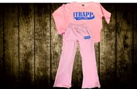 2pcs Pink and Blue iTRAPP Sweat suit