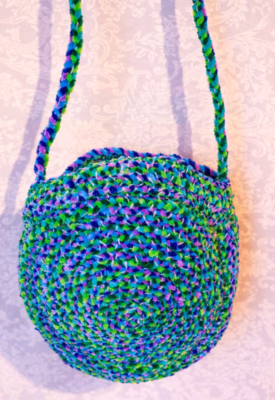 Image of Seaweed Handwoven Handbag 