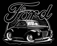 Image 2 of Ford Coupe T-shirt