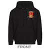 (Hoodie & NFC Chip) BLACK with Front Corner Art - Abraxas Rebis Simha Pleroma