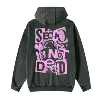 Image 2 of "SECCO IS NOT DEAD" ZIP-UP   ("PINK")