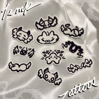 Image 1 of Creepi and Cute Temporary Tattoos