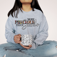 Image 1 of Kustom Proverbs 31:10 Sweatshirt 