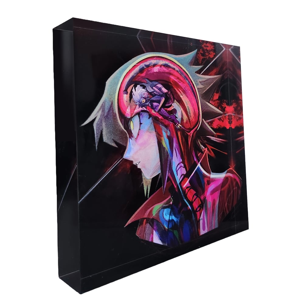 [PREORDER] Judai/Yubel Burrow Acrylic Block