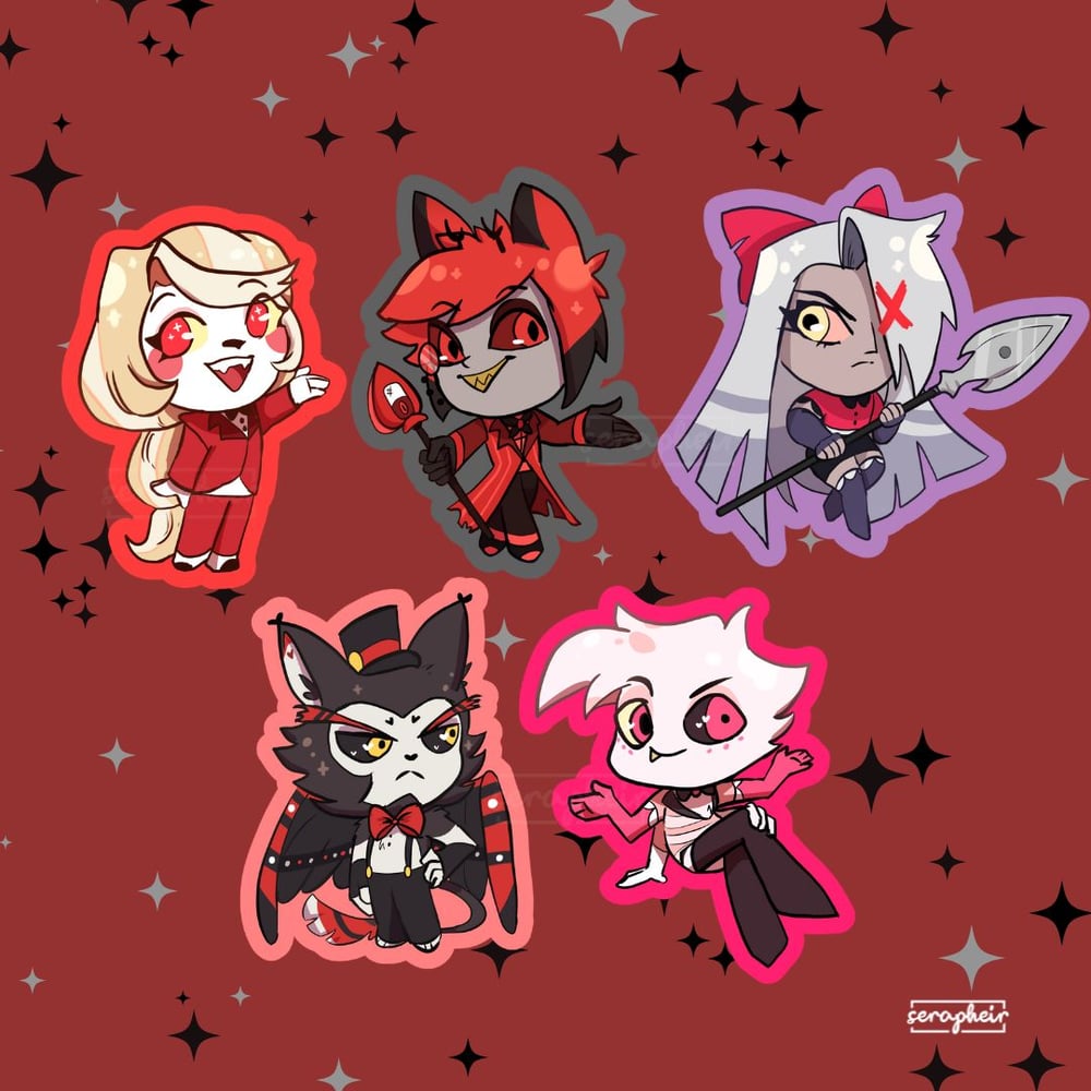 Image of Hazbin Hotel - Sticker Set