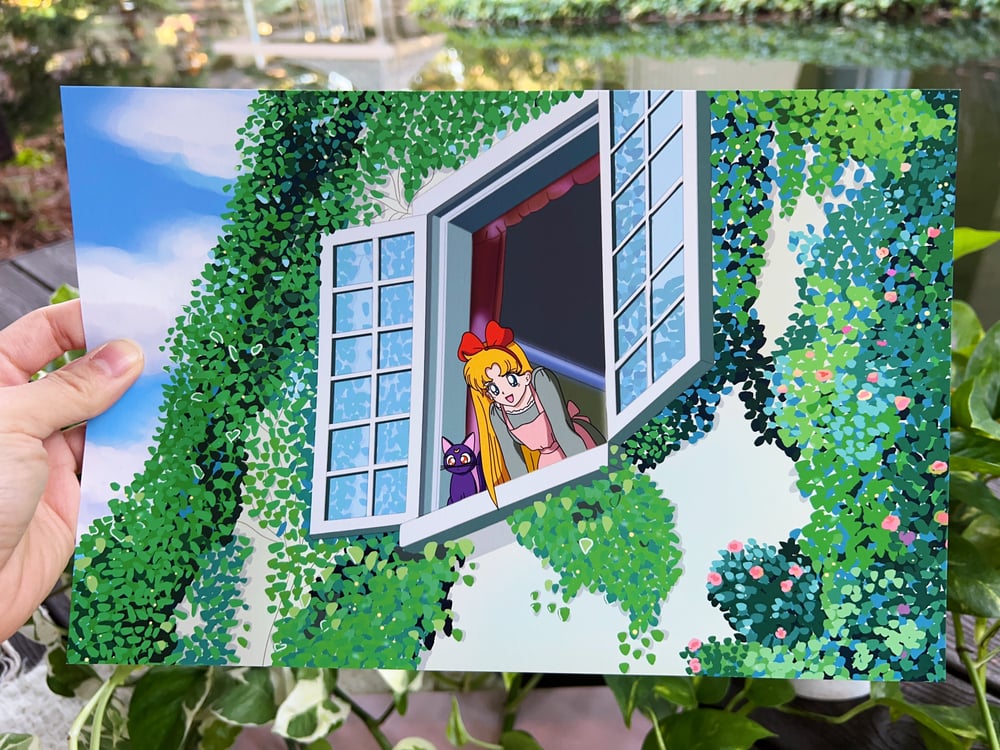 Image of Window Garden Print