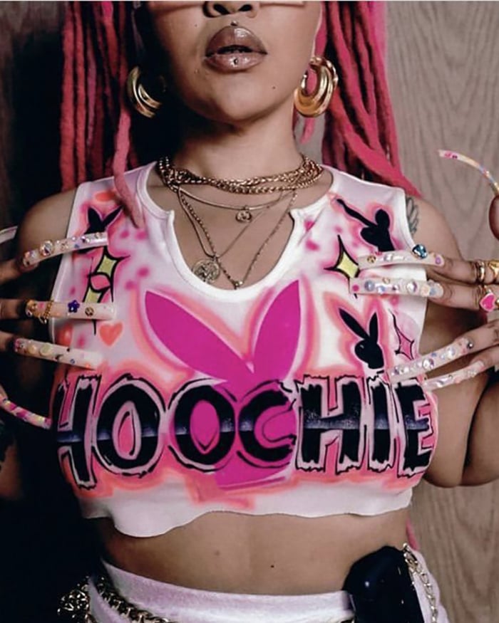 Image of Hoochie crop top