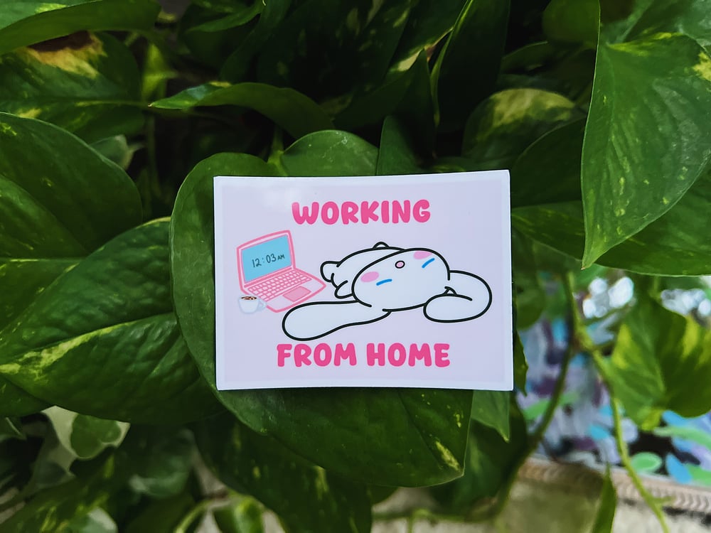 Image of Work From Home Sticker