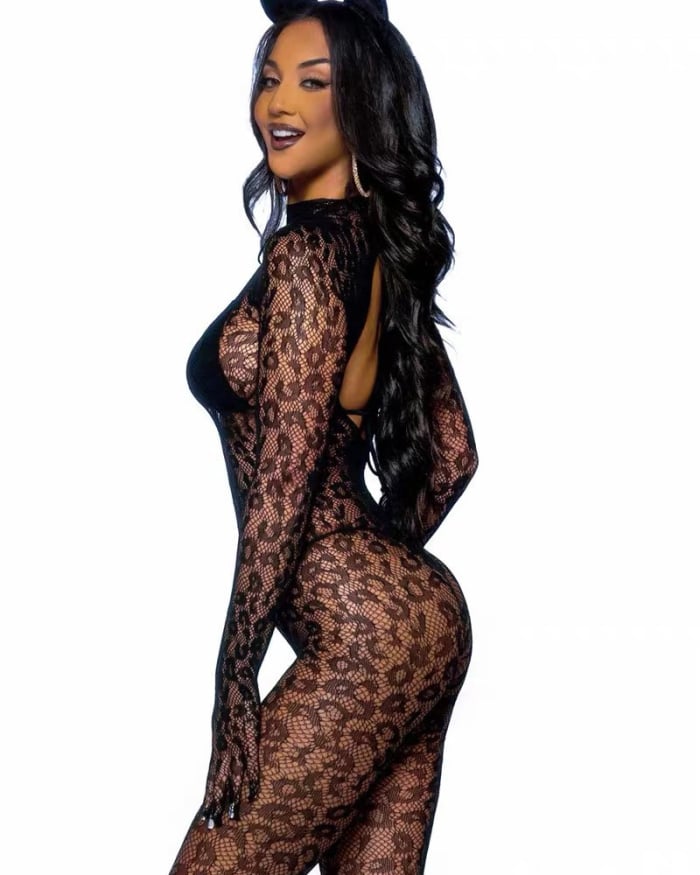Image of V Cat bodysuit 