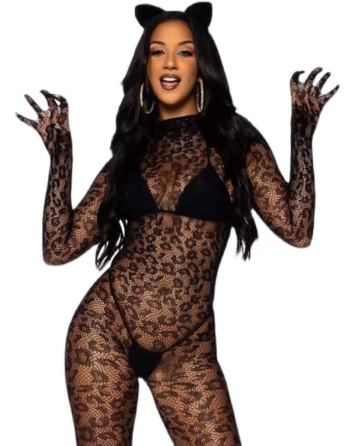 Image of V Cat bodysuit 