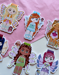 Image 3 of WINX MAGNETIC BOOKMARKS