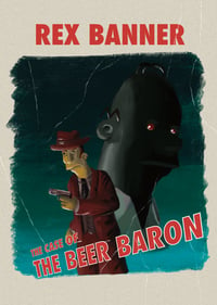 "Case of the Beer Baron" A5 Print