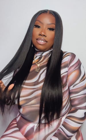 Image of 5x5 Yaki Straight Closure Wig in 24”