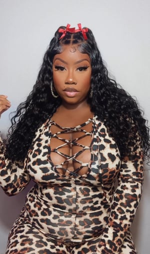 Image of Pre-Styled 5x5 Water Wave Closure Wig in 24”