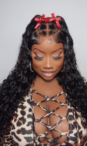 Image of Pre-Styled 5x5 Water Wave Closure Wig in 24”