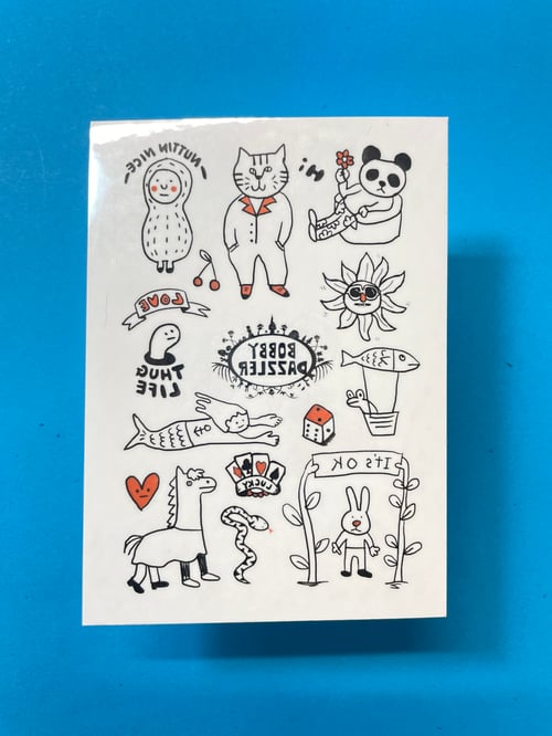 Image of temporary tattoos