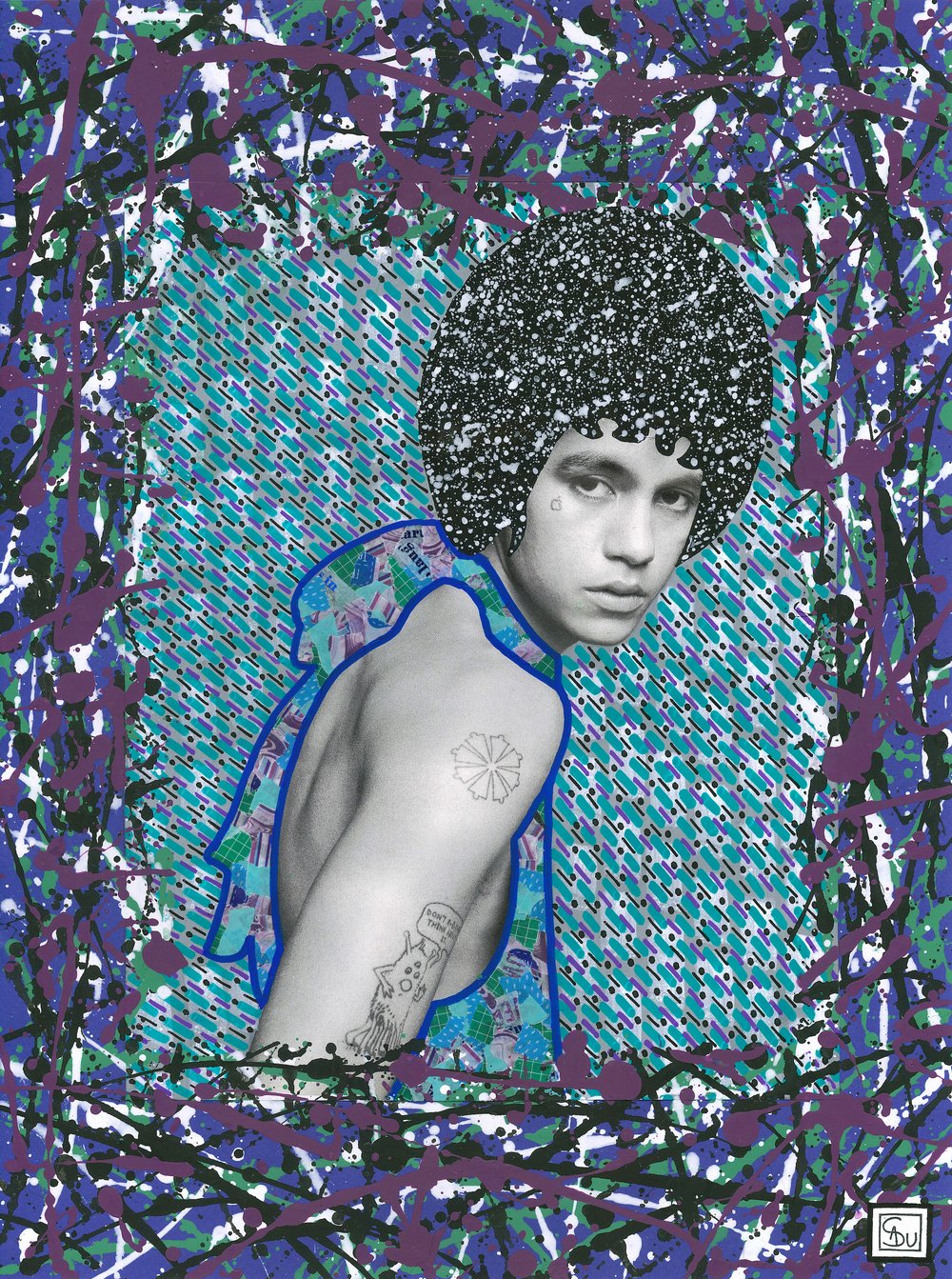 Image of Print Yves Saint Laurent