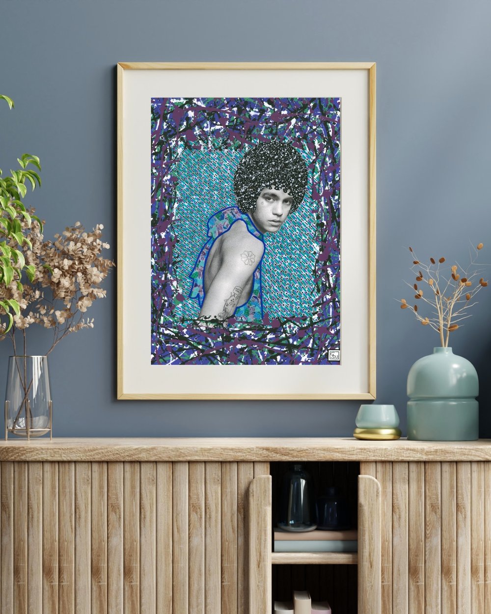 Image of Print Yves Saint Laurent
