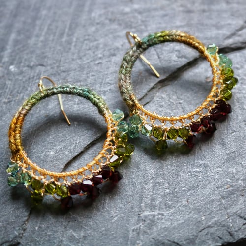 Image of AFFINITY Earrings - Autumn Leaves