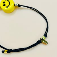 Image 3 of Acid vibe smiley rope bracelet