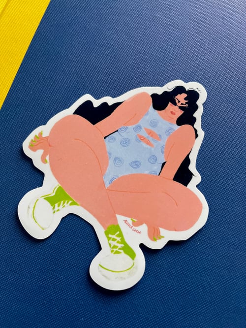 Image of Brat Girl Sticker Pack 