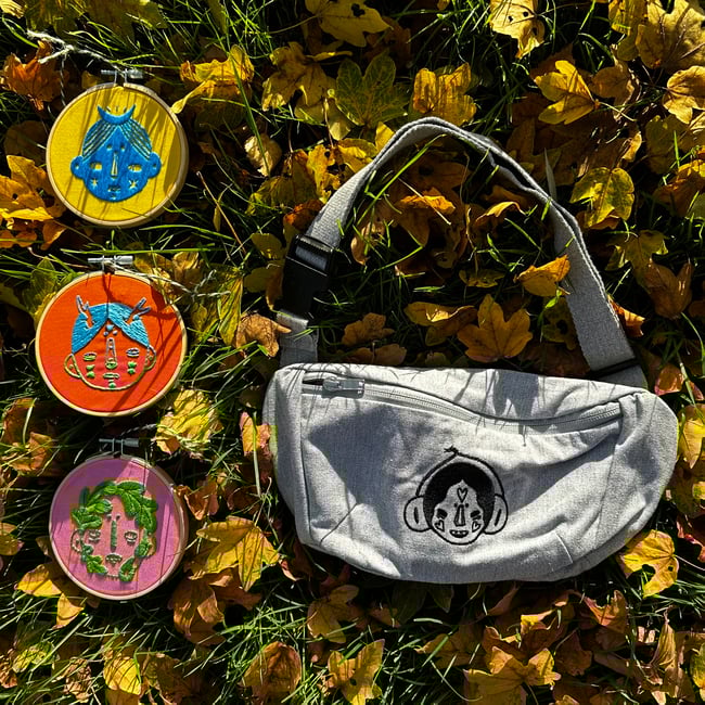 MASKS EMBROIDERY KIT - Holland Otik