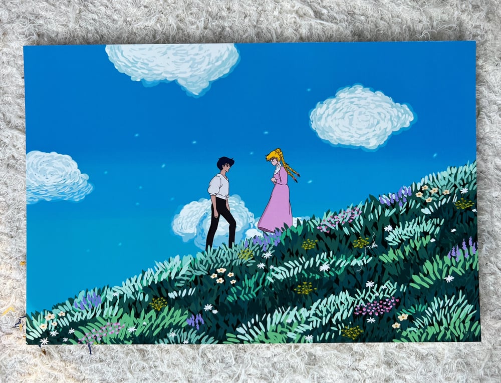Image of Meadow Scene Print
